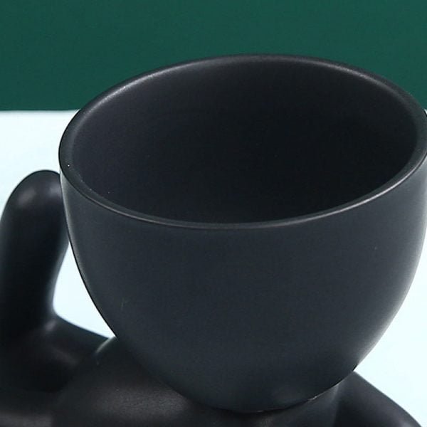 Nordic Creative Ceramics Little People Body Art Flower Pot - Image 11
