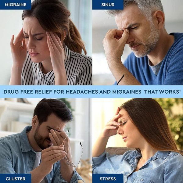 Hot & Cold Gel Therapy Headache Migraine Relief Cap - Image 8