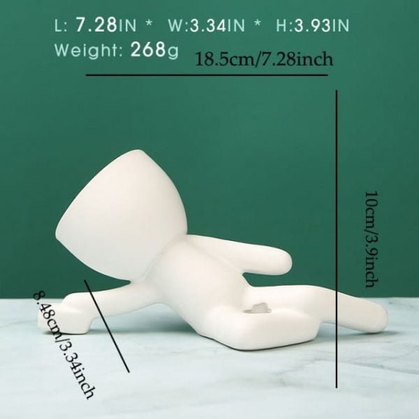 Nordic Creative Ceramics Little People Body Art Flower Pot - Image 3