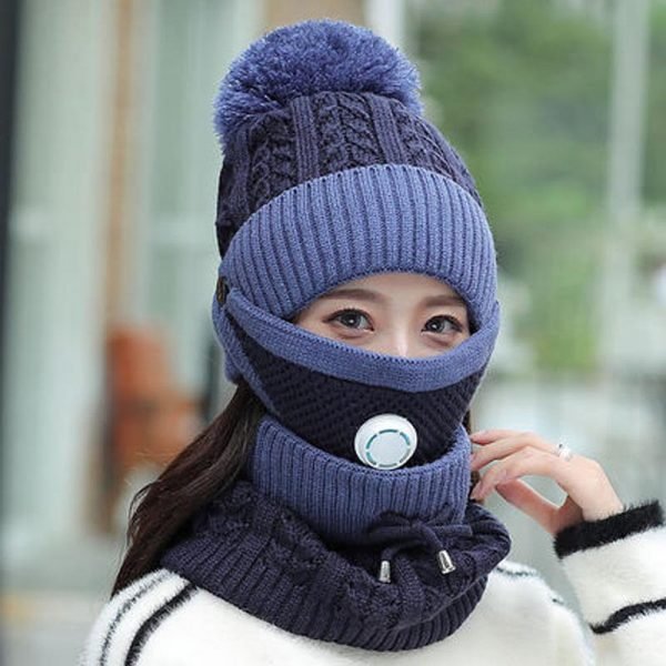 Women's Knit Beanie Hat - Image 6