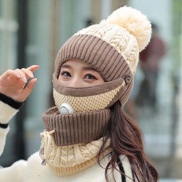 Women's Knit Beanie Hat - Image 4